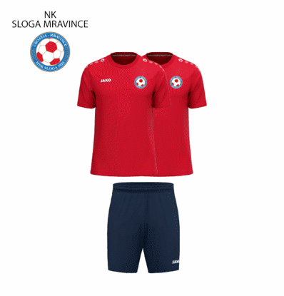 Slika HNK SLOGA MRAVINCE PAKET 03 -Trening Kratki Komplet
