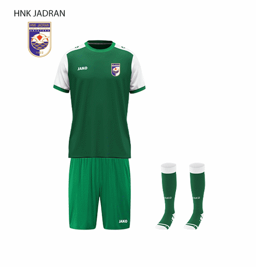 Slika HNK JADRAN KS PAKET 07 - Dres komplet Vratari (tići, ml. početnici, početnici)