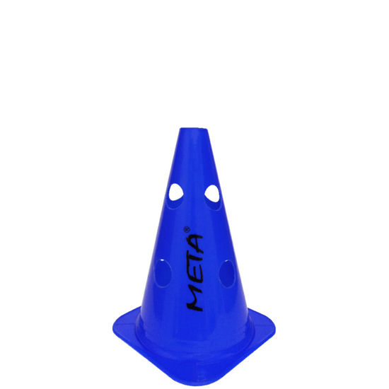 Slika META  Čunj-marker s otvorima 2.0 23 cm plavi
