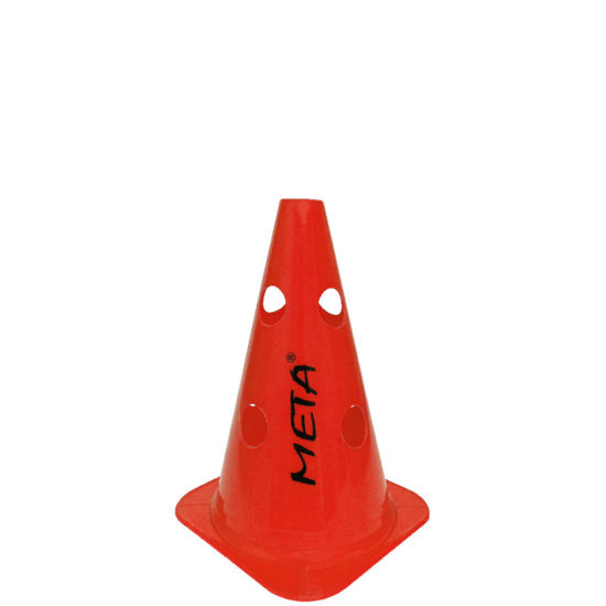 Slika META  Čunj-marker s otvorima 2.0 23 cm crveni
