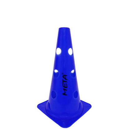 Slika META  Čunj-marker s otvorima 2.0 30 cm plavi