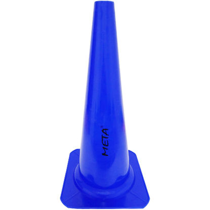 Slika META  Klasični čunj u boji 45 cm plava