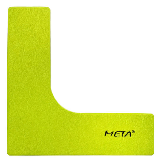 Slika META  Set ravnih kutnih markera  4 (limeta zelena)